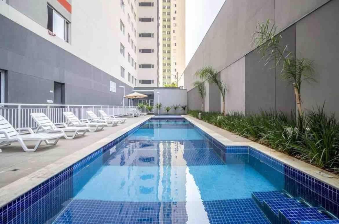 Mv22 - Apto C/ Piscina De Frente Para O Metro Bras São Paulo Exterior photo
